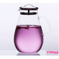 Heat Resistant Glass Kettle for Water and Drink and Coffee Glass Water Pot